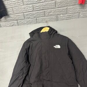 The North Face DryVent 600 Down Parka Mens M Black Hooded Winter Jacket Coat‎